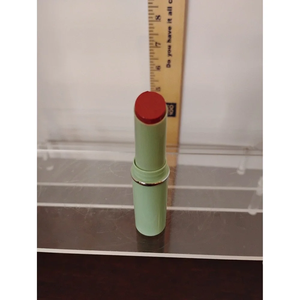 Clinique Butter Shine Lipstick 13 Raspberry Rush Rouge Fondant Green Tube A32